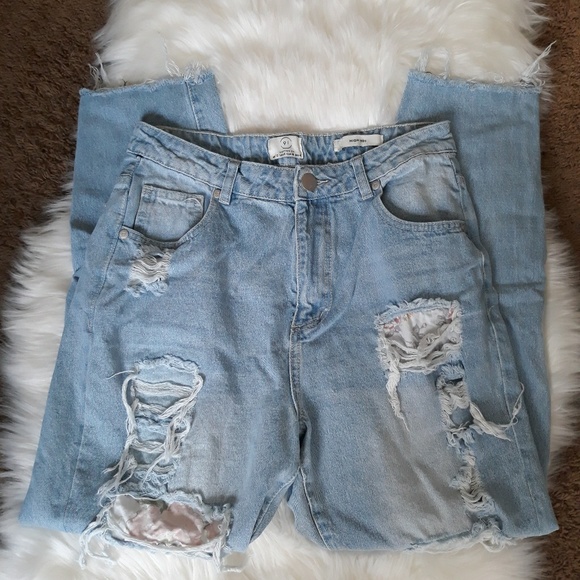 cotton on high rise 90s jeans